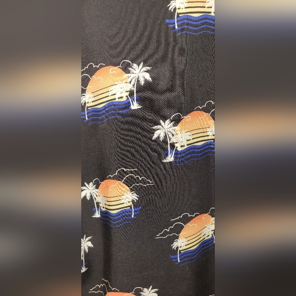 Men's XS (30-32) Tropical button down Shirt. Worn once LIKE NEW - Picture 5 of 5